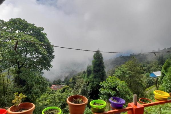 Adithyanaman Cottage Homestay image from balcony