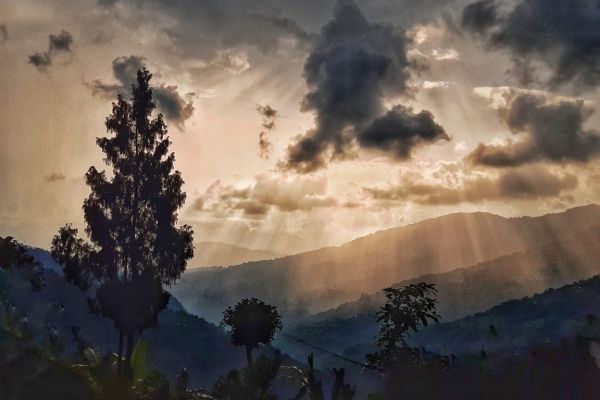 Santook Nature View Homestay sunset image