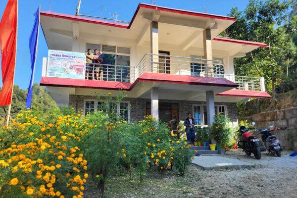 Cholo Ghure Asi Ishara Homestay outside hotel